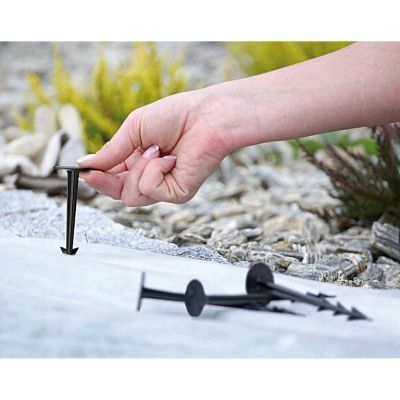 55. SZPILKI GROTY KOŁKI DO AGROWŁÓKNINY HARPOON PEG WYS. 12,5CM 50SZT