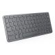 4. Lenovo Multi-Device Wireless Keyboard Niemiecki USB Type-C Szary