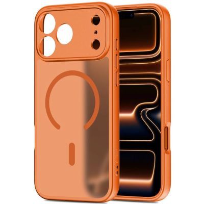 2. Etui Tech-Protect BasicMag MagSafe na iPhone 17 Pro Max - pomarańczowe
