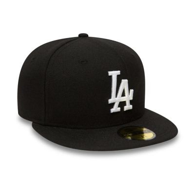 2. Czapka z daszkiem New Era 59FIFTY MLB LA Los Angeles Dodgers Essential Black Fullcap - 10047495