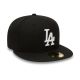 2. Czapka z daszkiem New Era 59FIFTY MLB LA Los Angeles Dodgers Essential Black Fullcap - 10047495