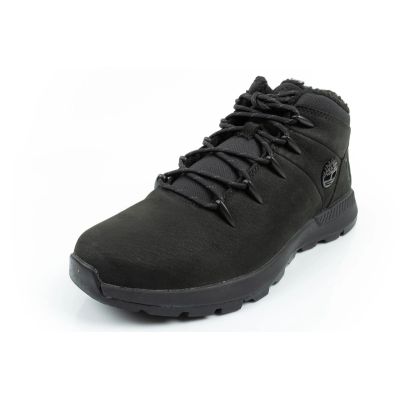 3. Timberland buty męskie trekkingowe Sprint Trekker Mid ocieplane czarne