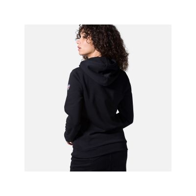 5. Bluza ROSSIGNOL W Logo Sweat Hood Fl czarny
