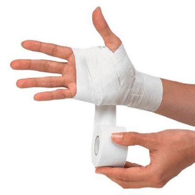 2. Taśma, bandaż MTAPE® Impregnowana Tlenkiem Cynku 5 cm 130106