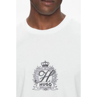 2. Koszulka HUGO Daminor biały (50538246-100)