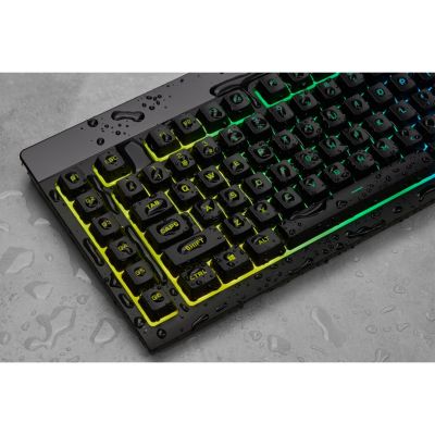12. Corsair K55 RGB PRO klawiatura Gaming USB QWERTZ Niemiecki Czarny
