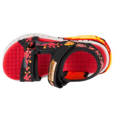 3. Skechers Mega-Splash 4K 402161L-BKRD Czarne 28