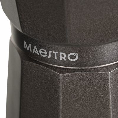 5. Kawiarka aluminiowa (6 filiżanek; 300 ml) MR-1666-6-BROWN MAESTRO