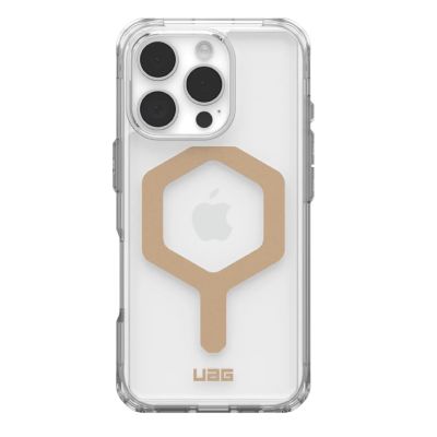 6. Obudowa ochronna UAG Plyo Magsafe do iPhone 16 Pro kompatybilna z MagSafe (ice/gold)