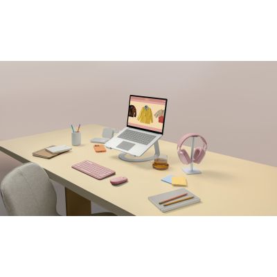 8. Mysz Logitech Pebble 2 M350s Pink