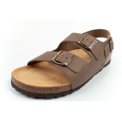 3. Bio Bio buty sandały męskie profilowane skóra naturalna