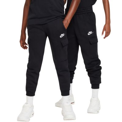 Spodnie dla dzieci Nike Sportswear Club Fleece czarne FD3012 010