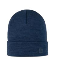 Czapka BUFF MERINO HEAVYWEIGHT BEANIE SOLID NIGHT BLUE