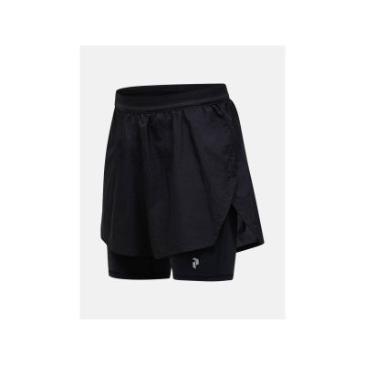 3. Szorty męskie PEAK PERFORMANCE M Discover 2-In-1 Shorts kolor czarny