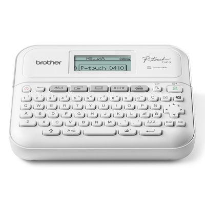 6. Brother PT-D410 drukarka etykiet Termotransferowy 180 x 180 DPI 20 mm/s Przewodowa TZe QWERTY
