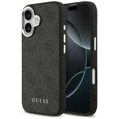 Etui Guess 4G Classic Logo MagSafe na iPhone 17 - czarne