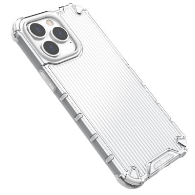 5. Ombre Protect Case etui do iPhone 14 Pro pancerny pokrowiec różowo-niebieskie