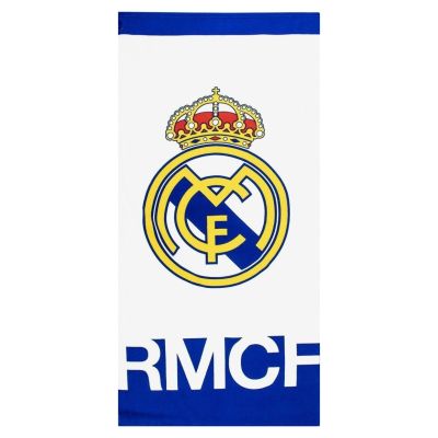 5. Ręcznik Real Madryt 70x140 cm beach towel Jr 2200010606
