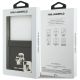 8. Etui Karl Lagerfeld Saffiano Karl&Choupette Pin na Samsung Galaxy Z Flip 7 - czarne