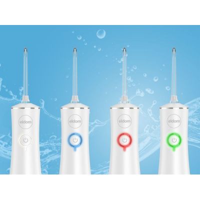 10. ELDOM IRYGATOR RY200B 230 ML AKUMULATOROWY,BIAŁY, CZAS PRACY 60 MIN. CZAS ŁADOWANIA OK. 6 H, IPX7, ETUI PODRÓŻNE, PRZEWÓD USB