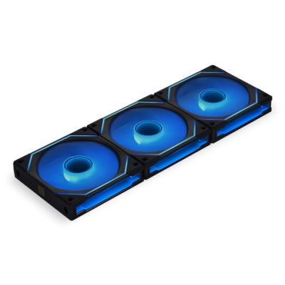 Wentylator PWM Lian Li UNI FAN SL-INF 120 ARGB z odwróconym ostrzem, 3 Pak z kontrolerem - 120mm
