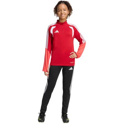 6. Bluza dla dzieci adidas Tiro 26 Competition Training Top czerwono-pomarańczowa KA7571