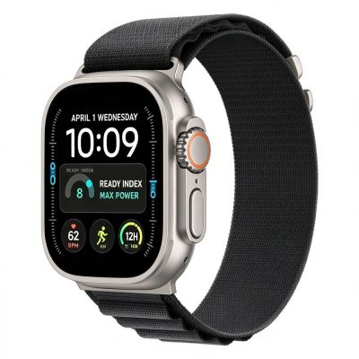 2. Pasek Tech-Protect Nylon Pro na Apple Watch 44 / 45 / 46 / 49 mm - czarny