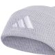 7. Czapka adidas New Logo Beanie Cuff szara JX5746
