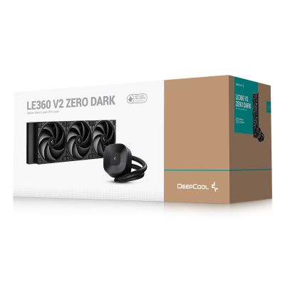 12. Chłodzenie wodne DeepCool LE360 V2 ZERO DARK