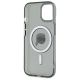 7. Karl Lagerfeld KLHMP15SHLSKIK iPhone 15   6.1" czarny/black hardcase IML Metal Karl Head MagSafe