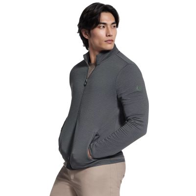 3. Skechers The Hoodless Hoodie Ottoman Jacket JA25-GNBK Zielone L