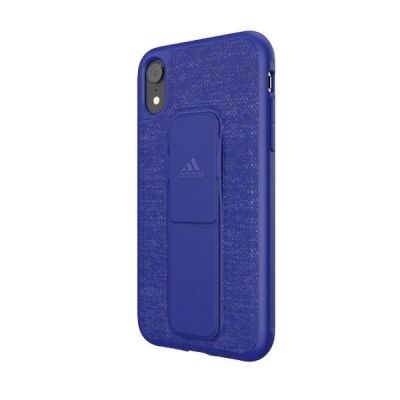 5. Etui Adidas SP Grip Case na iPhone Xr - niebieskie