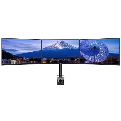 5. Uchwyt biurkowy do 3 monitorów IIYAMA DS1003C-B1 do ekranów 10-27 cali