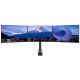 5. Uchwyt biurkowy do 3 monitorów IIYAMA DS1003C-B1 do ekranów 10-27 cali