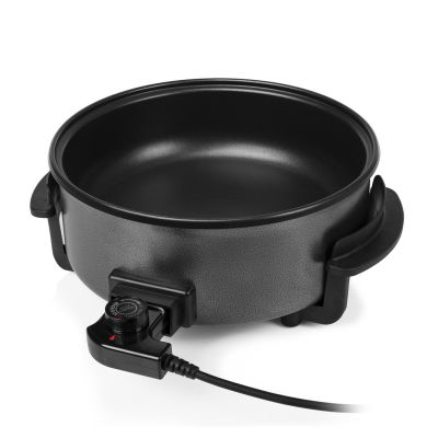 3. Tristar  | Wielofunkcyjna patelnia grillowa XL | PZ-9135 | Średnica 30 cm | Grill | 1500 W | Pokrywka w zestawie | Uchwyt stały | Czarny