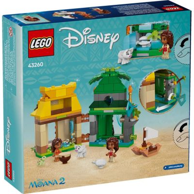 2. LEGO DISNEY PRINCESS 43260 Zabawy Vaiany na wyspie