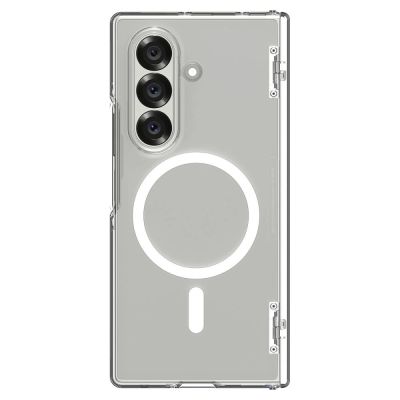 8. Etui Spigen Tough Armor Pro Mag MagSafe na Samsung Galaxy Z Fold 7 - przezroczysto-białe