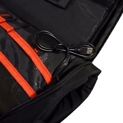 10. Plecak miejski Aeronautica Militare Zaino czarny - AM-1553