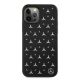 3. Etui Mercedes Silver Stars Pattern na iPhone 12 / iPhone 12 Pro - czarne