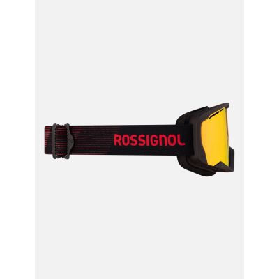 3. Gogle Rossignol Spiral Black Red