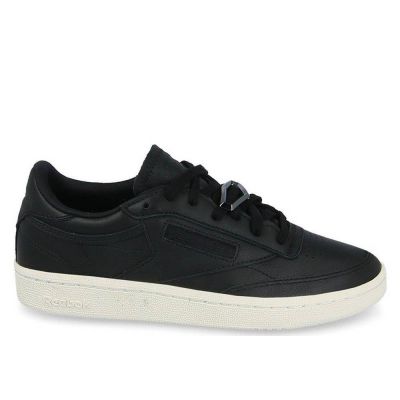 5. Buty sportowe damskie czarne Reebok Club C 85 Hardware (BS9596)