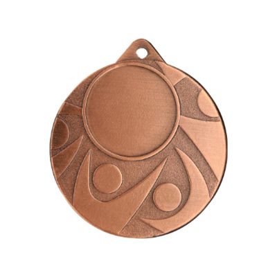 Medal brązowy ogólny z miejscem na emblemat 25 mm - medal stalowy
