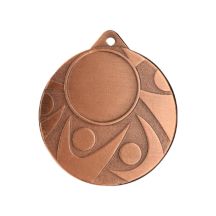 Medal brązowy ogólny z miejscem na emblemat 25 mm - medal stalowy