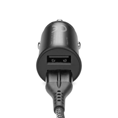 6. EVERACTIVE ŁADOWARKA SAMOCHODOWA 2 X USB CZARNA + KABEL CC-25C