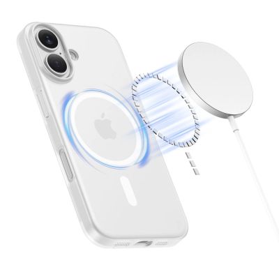 2. Etui Tech-Protect MagSlim MagSafe na iPhone 17 - biały mat