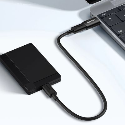 14. Baseus Ingenuity Series Mini przejściówka adapter USB 3.1 OTG do USB Typ C niebieski (ZJJQ000103)
