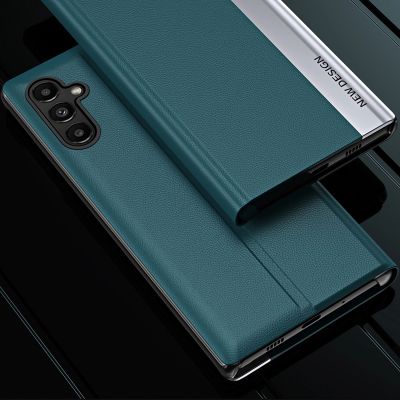 5. Sleep Case Pro etui do Samsung Galaxy S23+ z klapką podstawka niebieskie