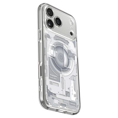 12. Etui Spigen Ultra Hybrid MagSafe Zero One na iPhone 18 Pro / 17 Pro - białe