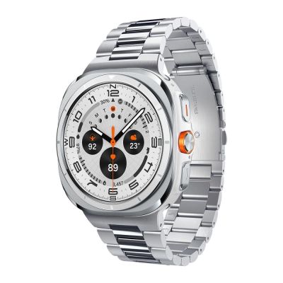 2. Bransoleta Spigen Modern Fit Band na Samsung Galaxy Watch Ultra 47mm - srebrna