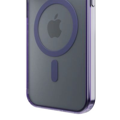 9. Etui 3mk Frosty MagCase na Apple iPhone 16E - fioletowe